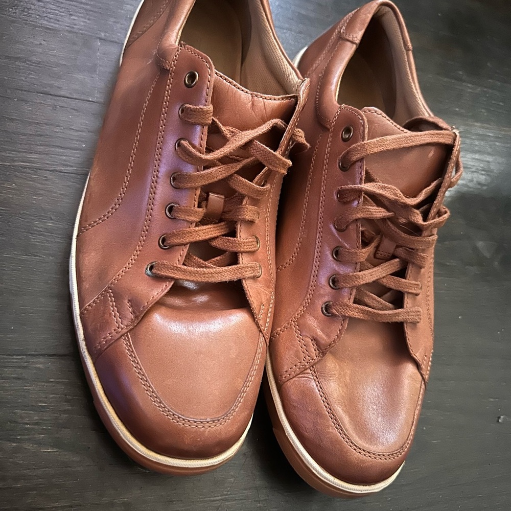 Cole Haan Men's Tan Leather Sneakers